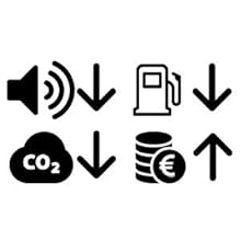Low consumption thanks to eco mode
