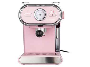 SILVERCREST® KITCHEN TOOLS espresso machine/portafilter pastel pink SEM 1100 D3