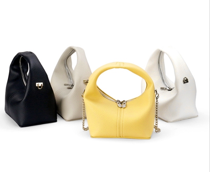 2024 New Fashion Women's Bag Simple Temperament Crescent Handbag