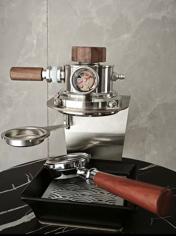 Real Espresso. Anywhere. Without Noise or Power Cables.