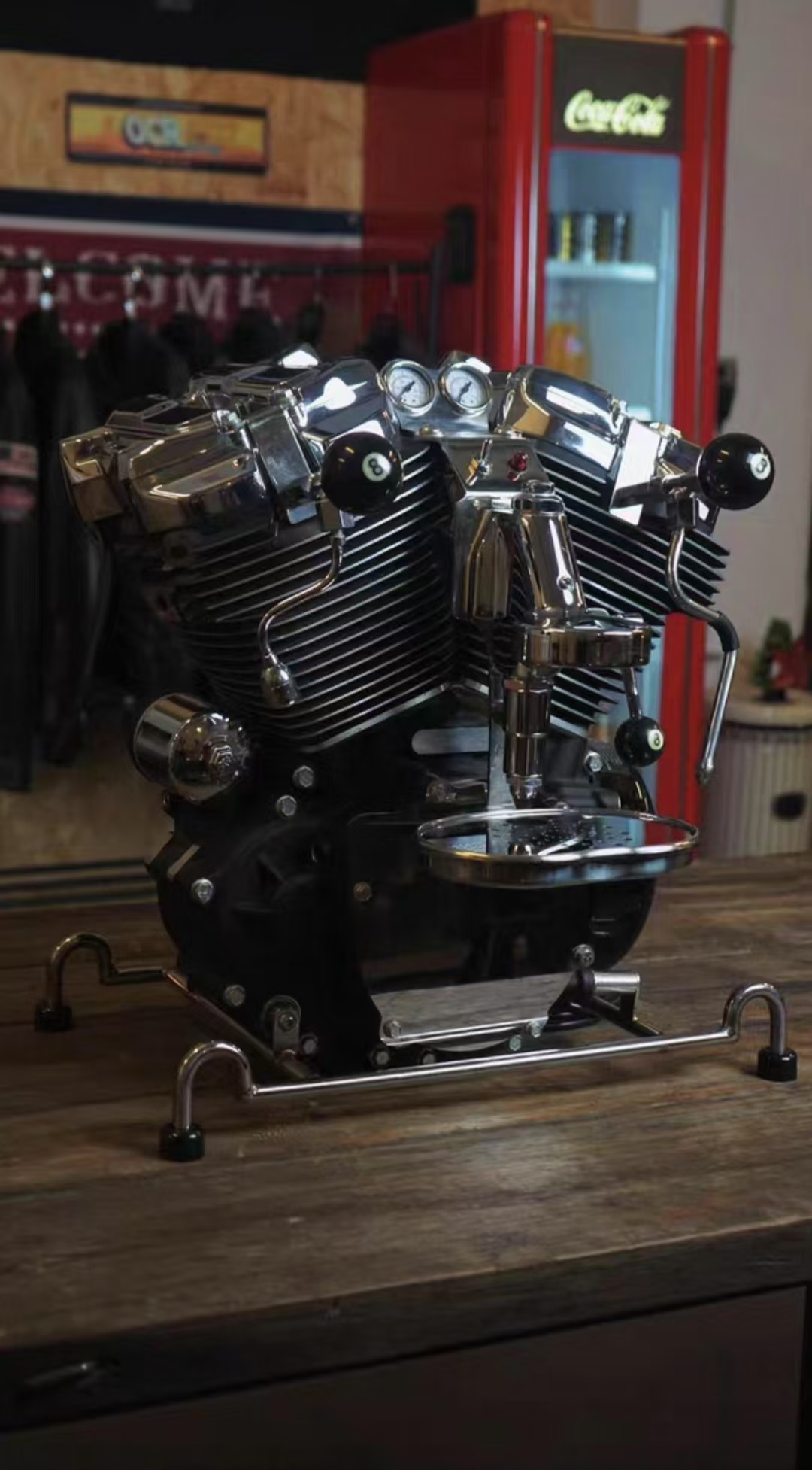 Where Espresso Meets the Soul of a V-Twin