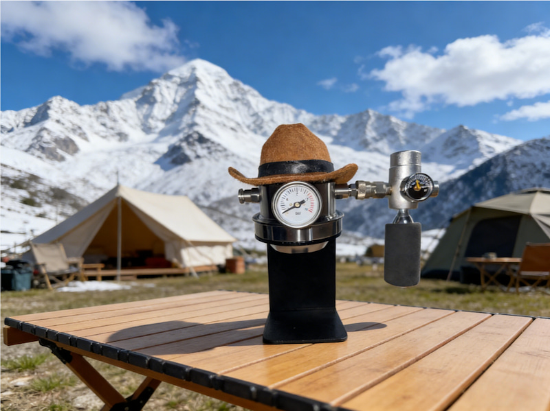 The Cowboy Hat Coffee Machine: Precision Espresso, Anywhere Adventure
