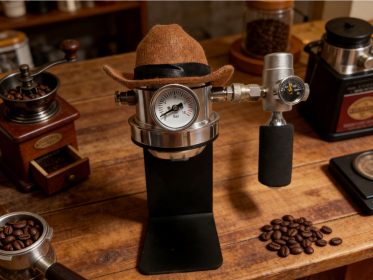 The Cowboy Hat Coffee Machine: Precision Espresso, Anywhere Adventure