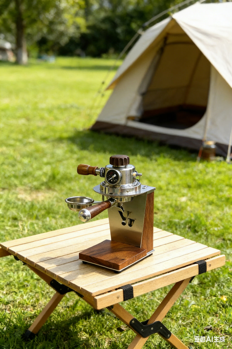 Real Espresso. Anywhere. Without Noise or Power Cables.