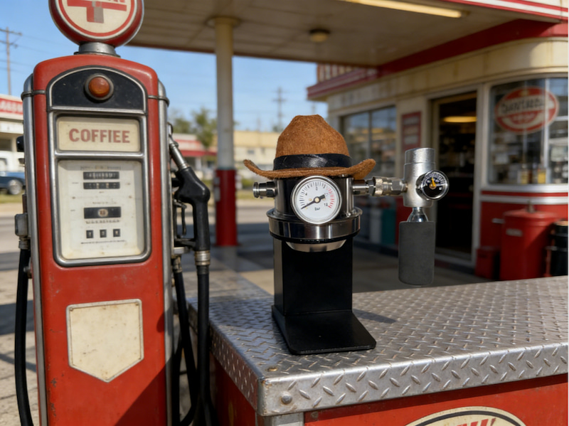 The Cowboy Hat Coffee Machine: Precision Espresso, Anywhere Adventure