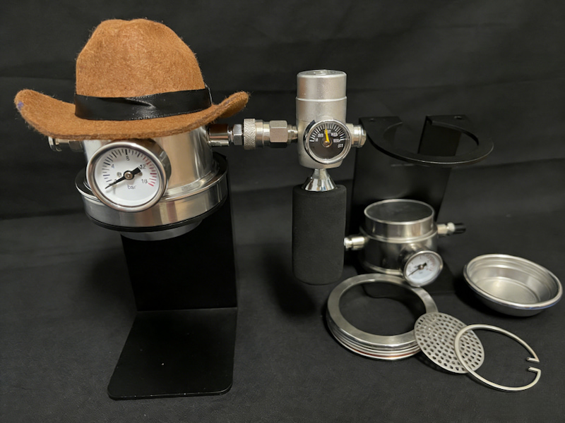 The Cowboy Hat Coffee Machine: Precision Espresso, Anywhere Adventure