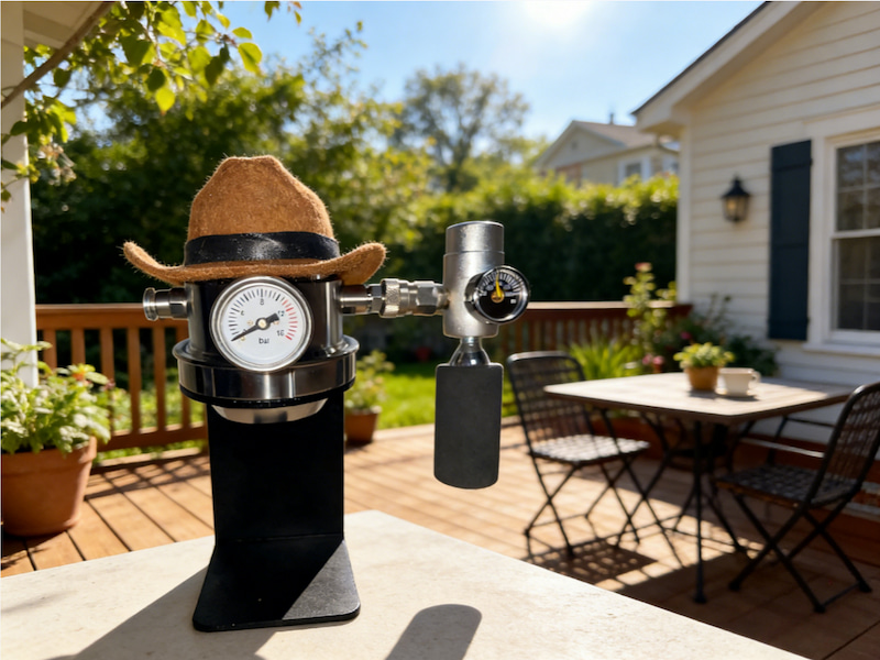 The Cowboy Hat Coffee Machine: Precision Espresso, Anywhere Adventure