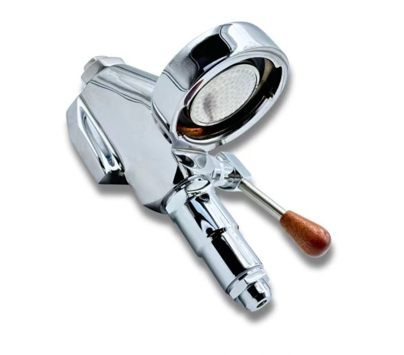E61 Commercial Espresso Group Head – Classic Lever Design, Chrome Finish