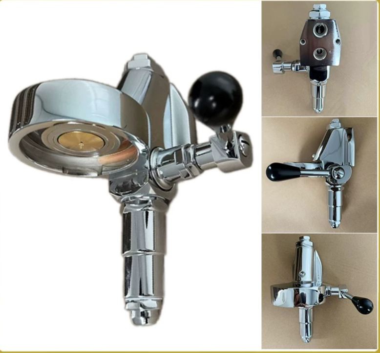 E61 Commercial Espresso Group Head – Classic Lever Design, Chrome Finish