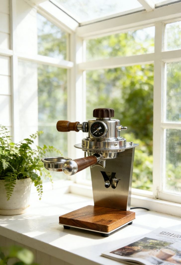 Real Espresso. Anywhere. Without Noise or Power Cables.