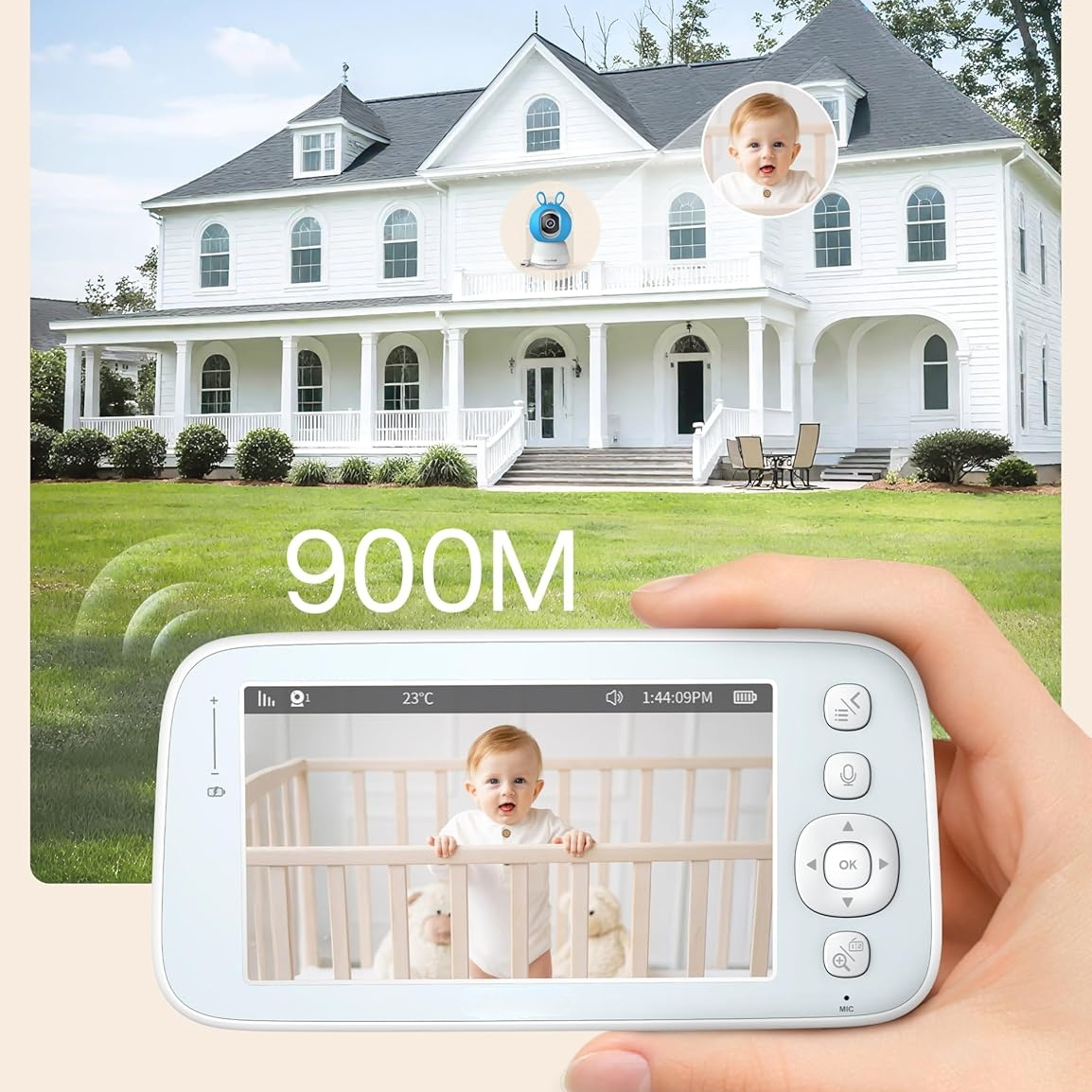 Guardstech Baby Monitoring - Makes Baby Monitoring Easy With Advanced Technology And Simple Controls