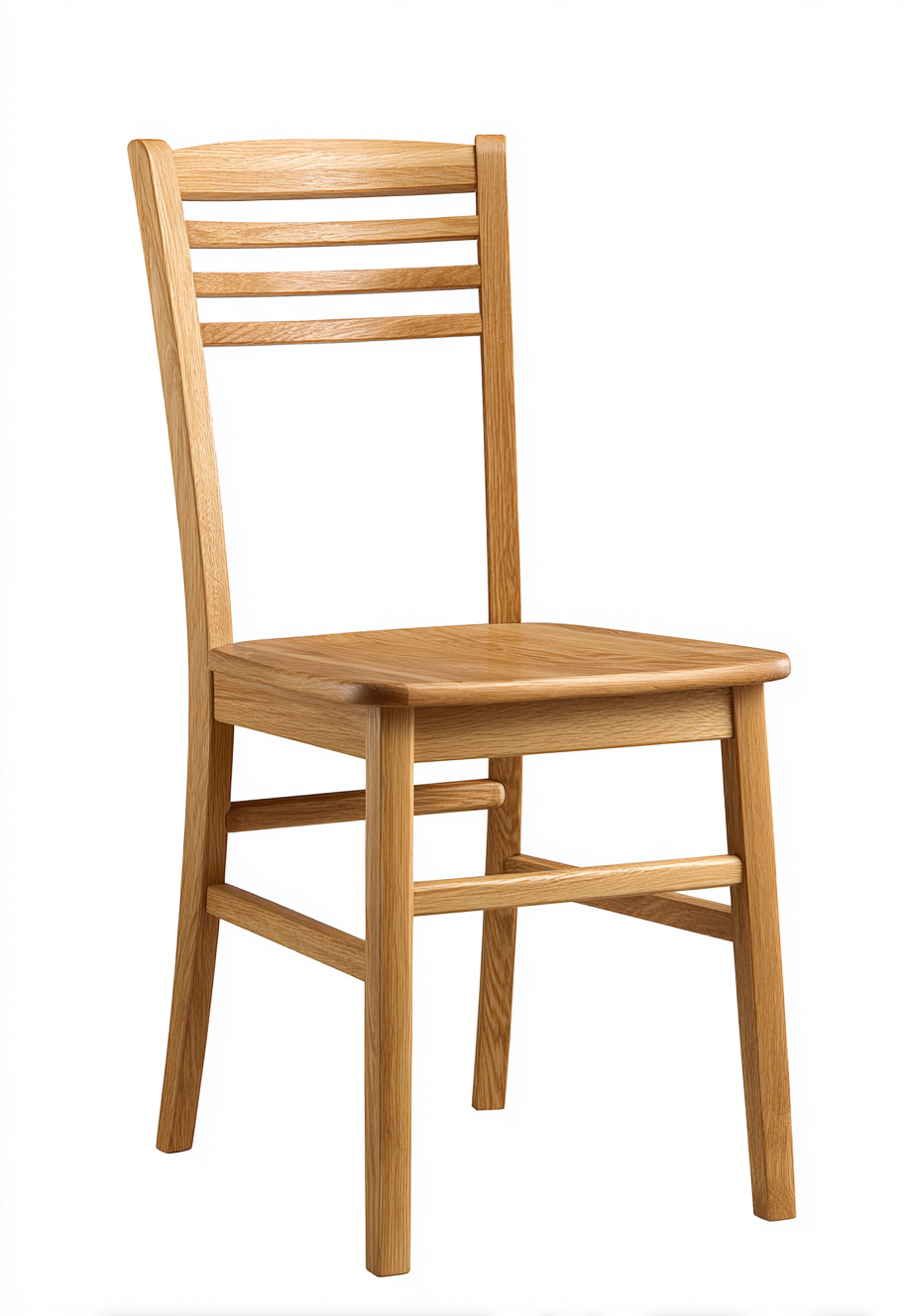 Chaise de salle à manger en chêne 45x52x90 cm - chêne - style classique-Nicheovae