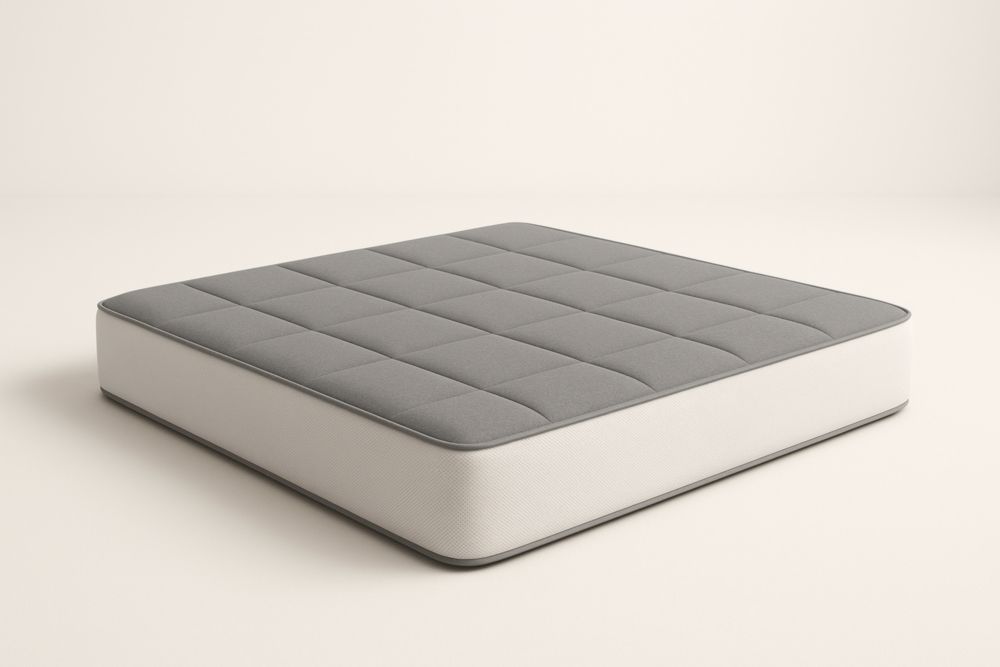 Matelas Mousse à Mémoire de Forme 200x160x20 cm Gris-Aurabellae