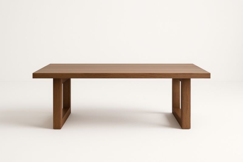 Table basse en bois 120x60x45 cm