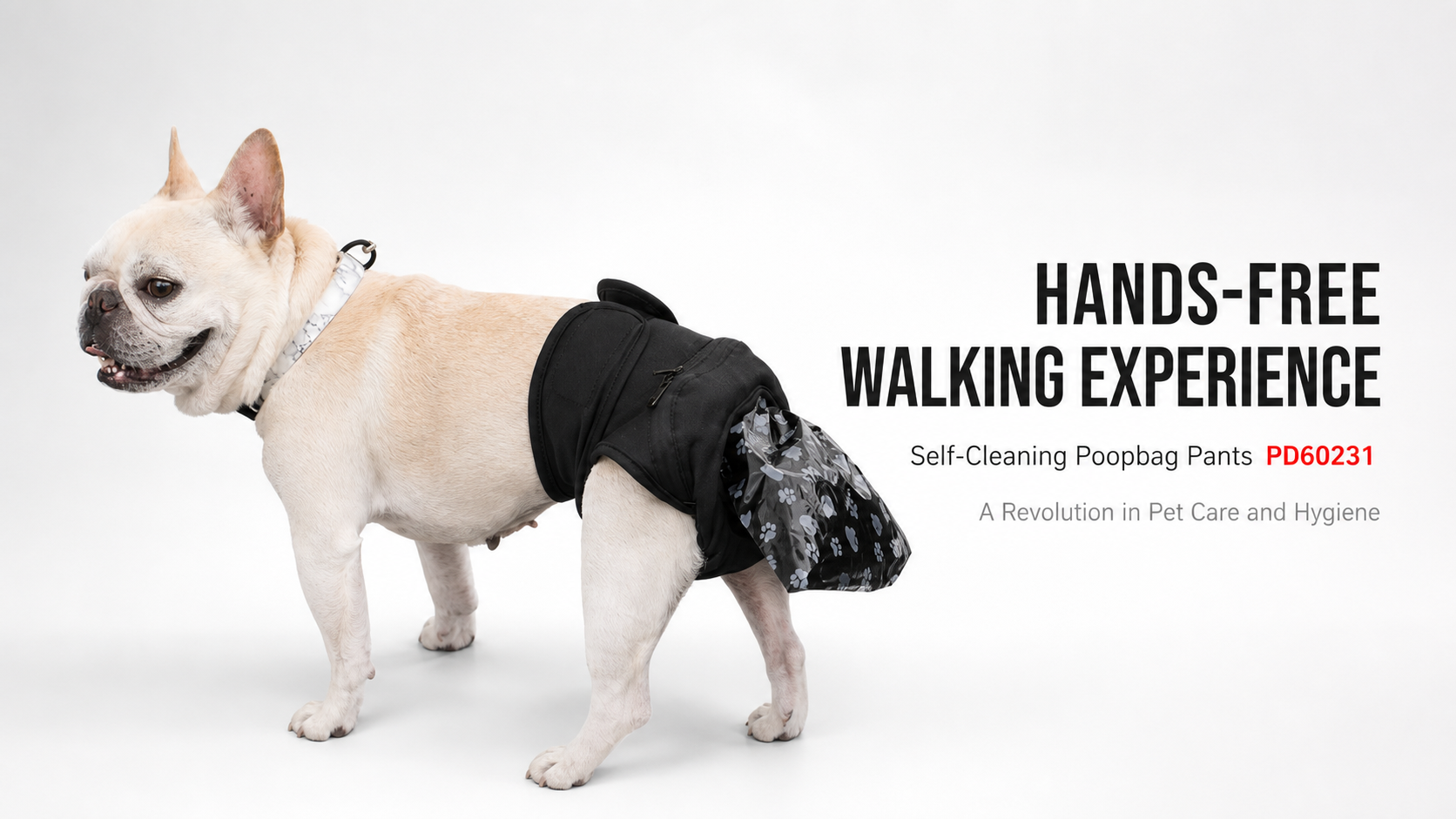 Washable Dog Hygiene Pants for Outdoor Walks
