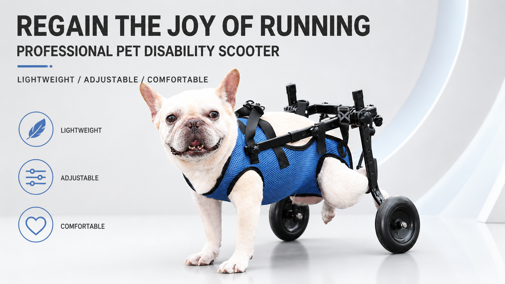 Adjustable Dog Mobility Cart
