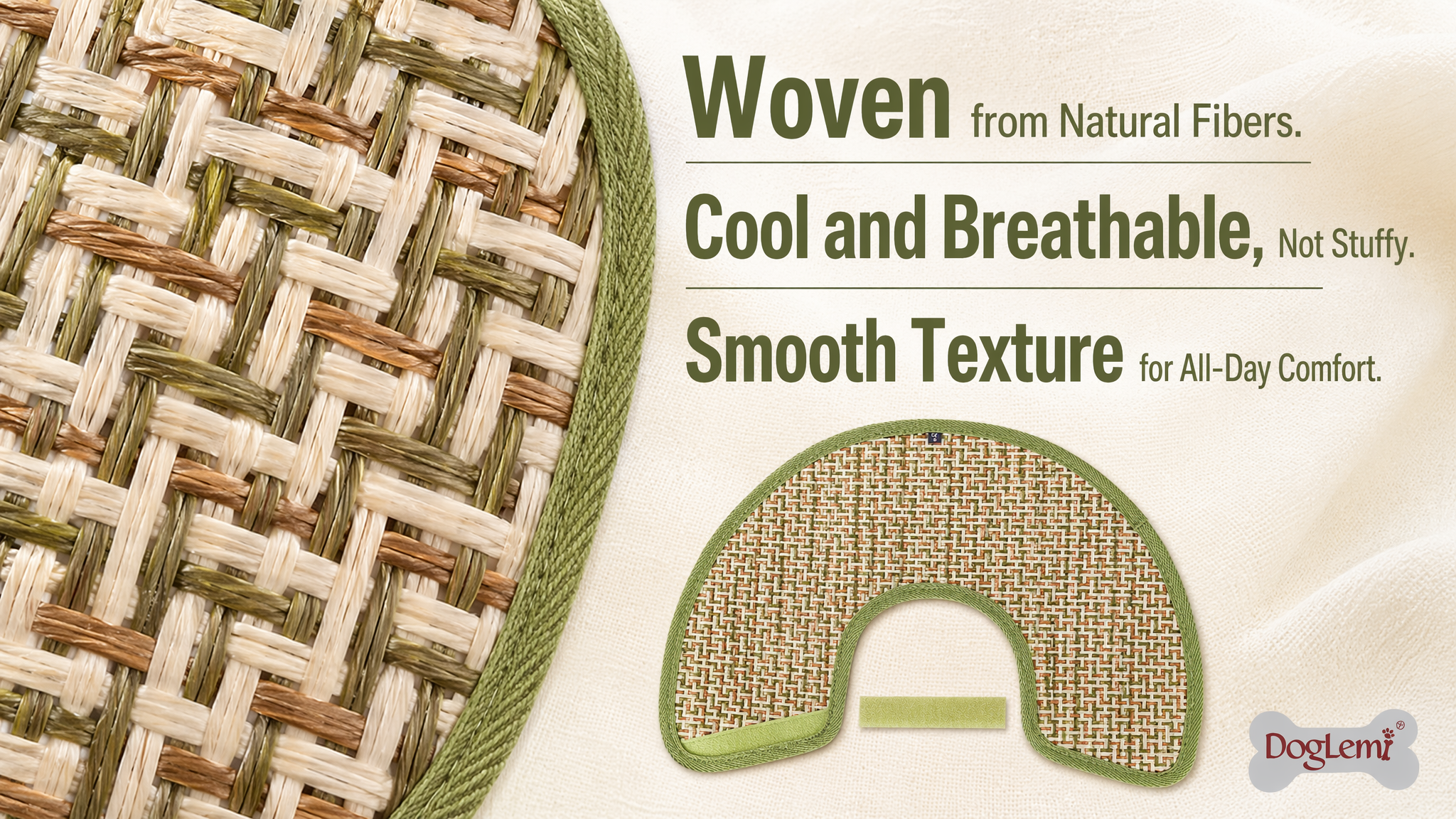 Breathable Summer Soft Protective Collar for Dogs & Cats