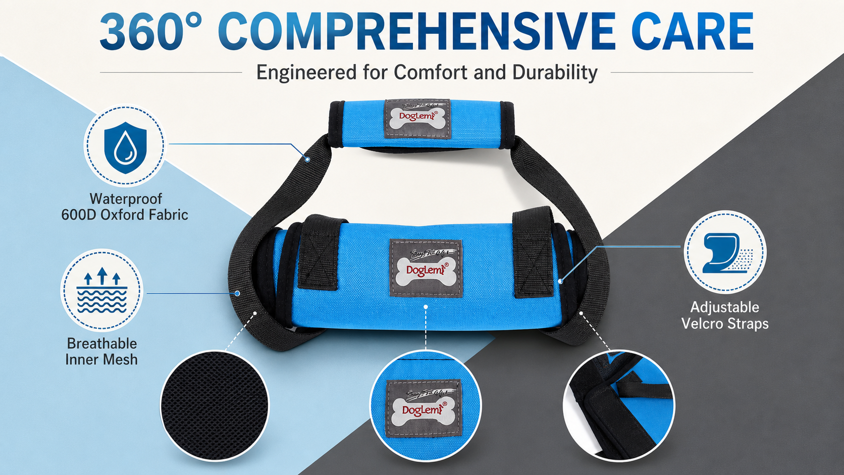 Rear Lift Support Harness for Dogs