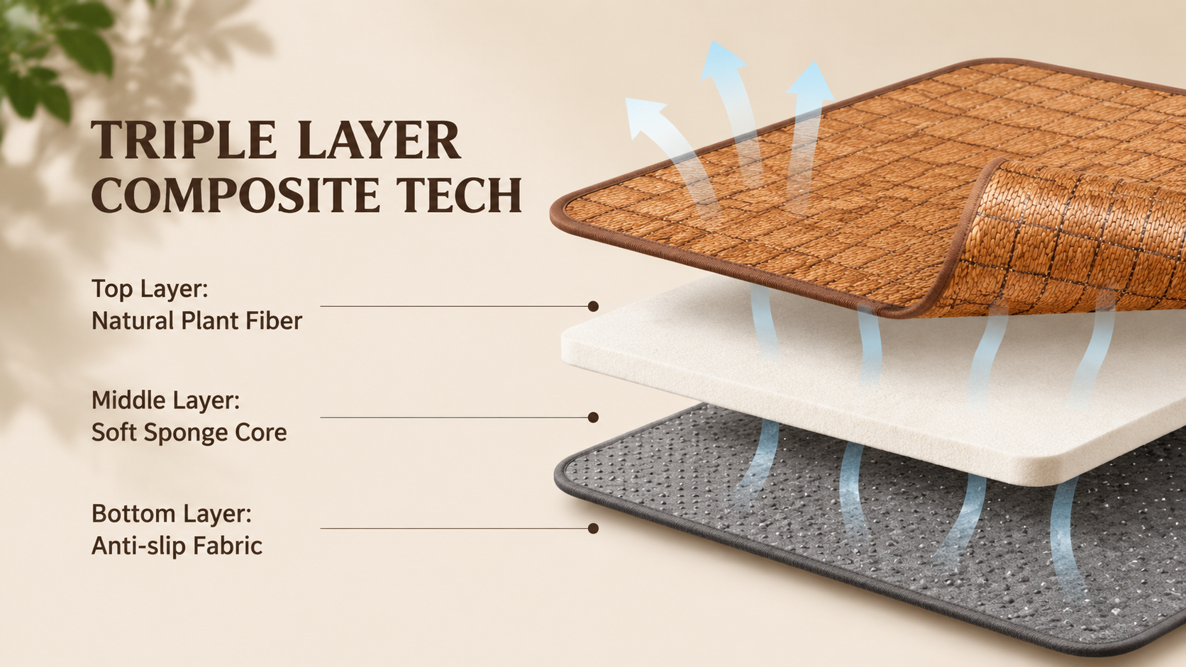 Breathable Woven Cooling Mat for Dogs & Cats