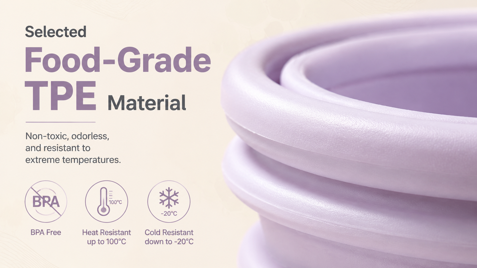 Collapsible Silicone Pet Travel Bowl with Clip – 350 ml