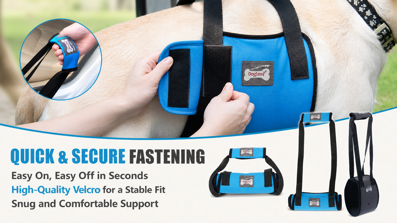 Rear Lift Support Harness for Dogs