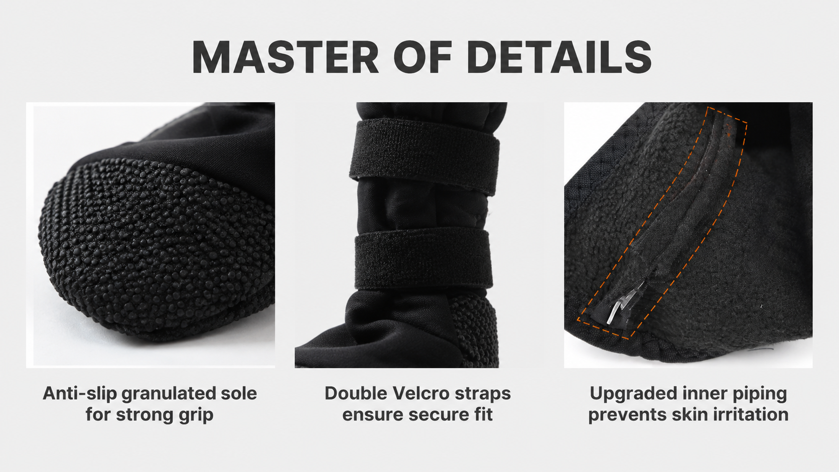 Protective Dog Paw Recovery Boot – Non-Slip Single Boot