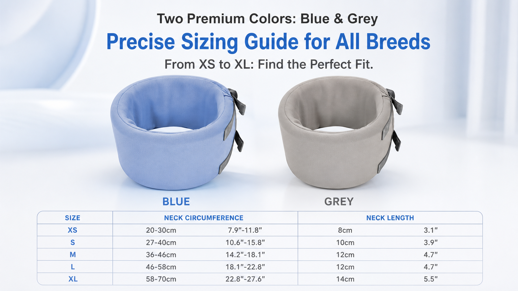 Soft Neck Support Collar for Dogs