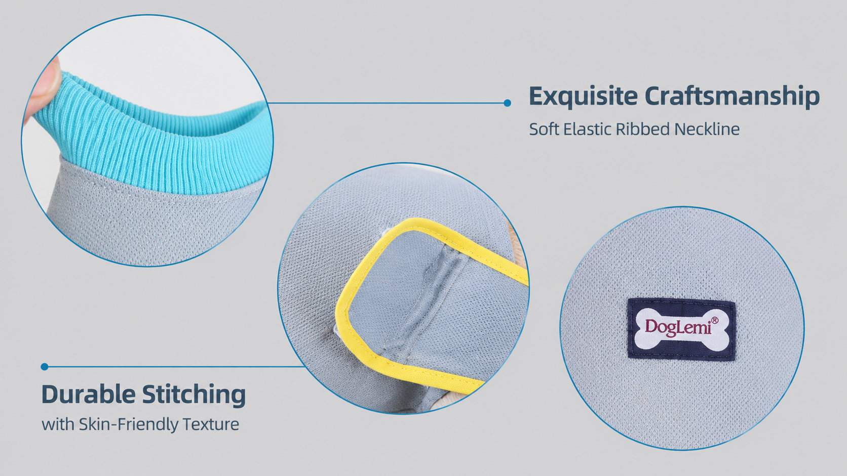 Breathable Cool-Touch Dog Recovery Suit – Four-Leg Bodysuit