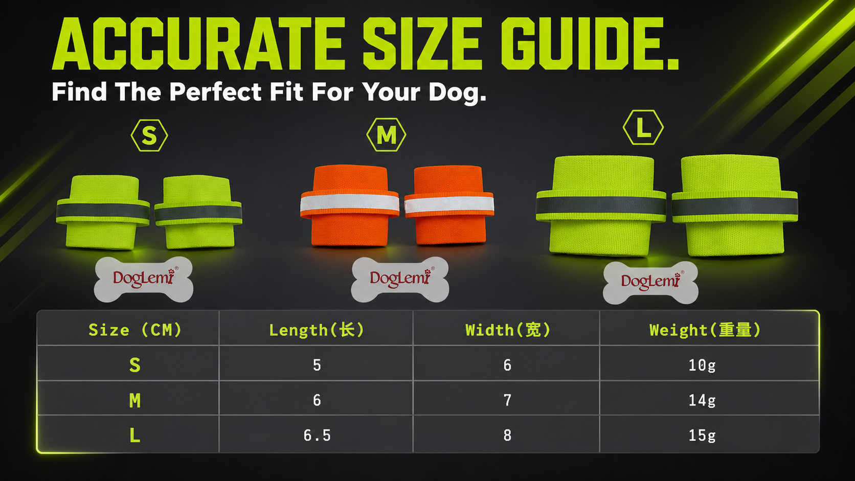 Reflective Breathable Dog Leg Sleeves