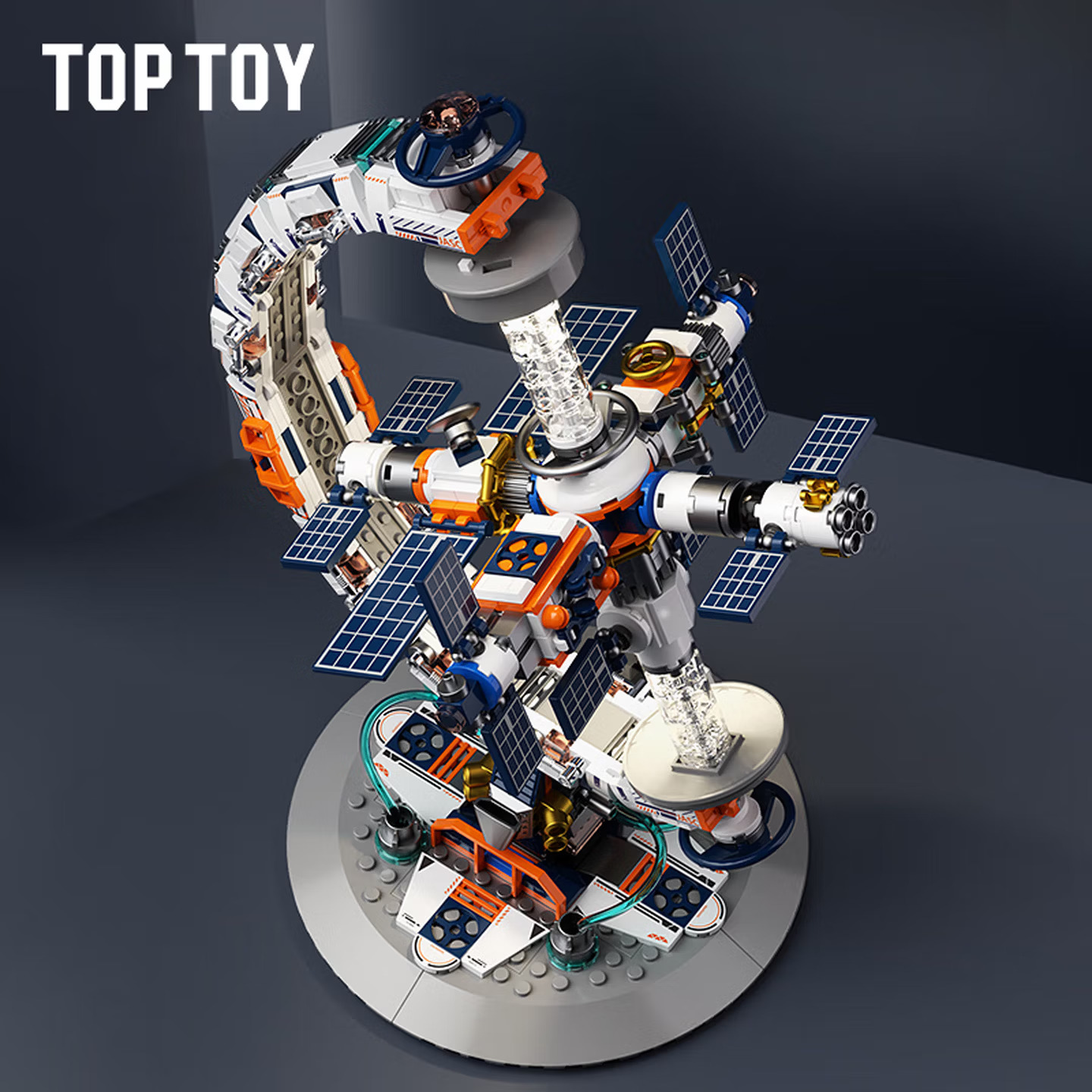 TOP TOY China Building Blocks Dawn Globe - Building Block Assembly for Children and Boys - Dawn Globe