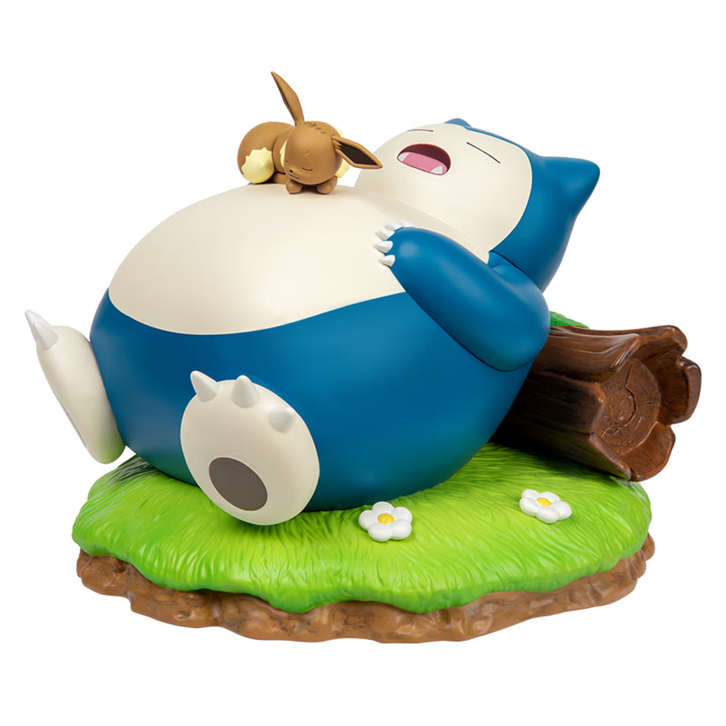 Funism Pokémon Snorlax and Eevee figurines, collectible toys, desktop decorations, and medium-sized birthday gifts.