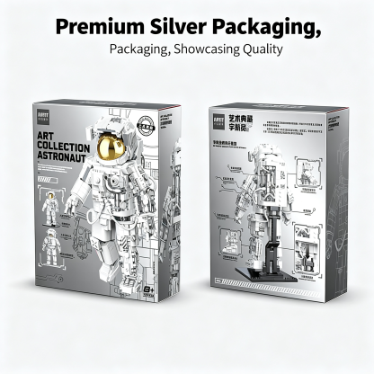  TOP TOY China Aerospace Series Collector's Edition Astronaut Building Block Assembly Toy for Boys - Dawn Astronaut - Collector's Edition