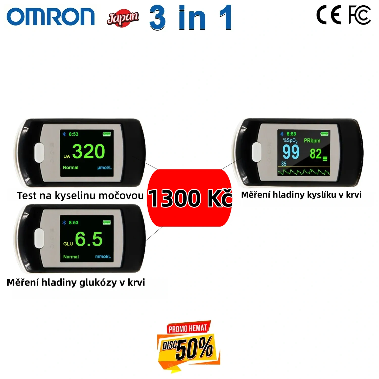 ⚡ Omron 2025 – revoluční bezbolestná technologie pro přesné měření a jistotu zdraví 🌱