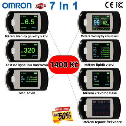 ⚡ Omron 2025 – revoluční bezbolestná technologie pro přesné měření a jistotu zdraví 🌱