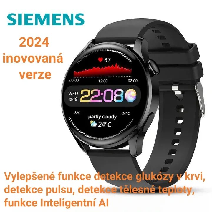 🎉🎉🎉Technologická inovace 2024 – sportovní hodinky Siemens Smart Laser Therapy