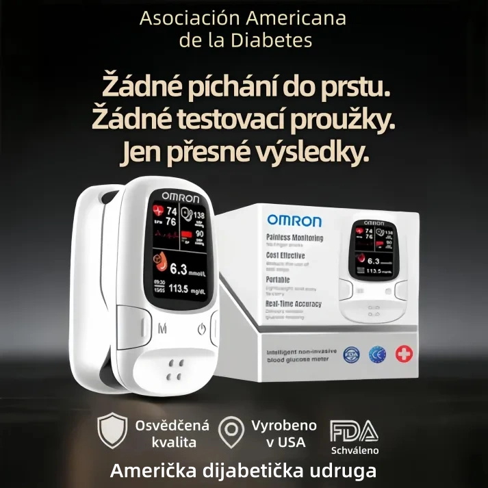 Omron™ predstavlja novo lansirani neinvazivni pametni mjerač glukoze u krvi 🔥Proizvedeno u SAD-u🔥