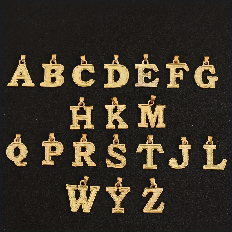 🎁 50% sleva na všechny produkty !🌌Zlaté iniciály A-Z přívěsek náhrdelník🌙