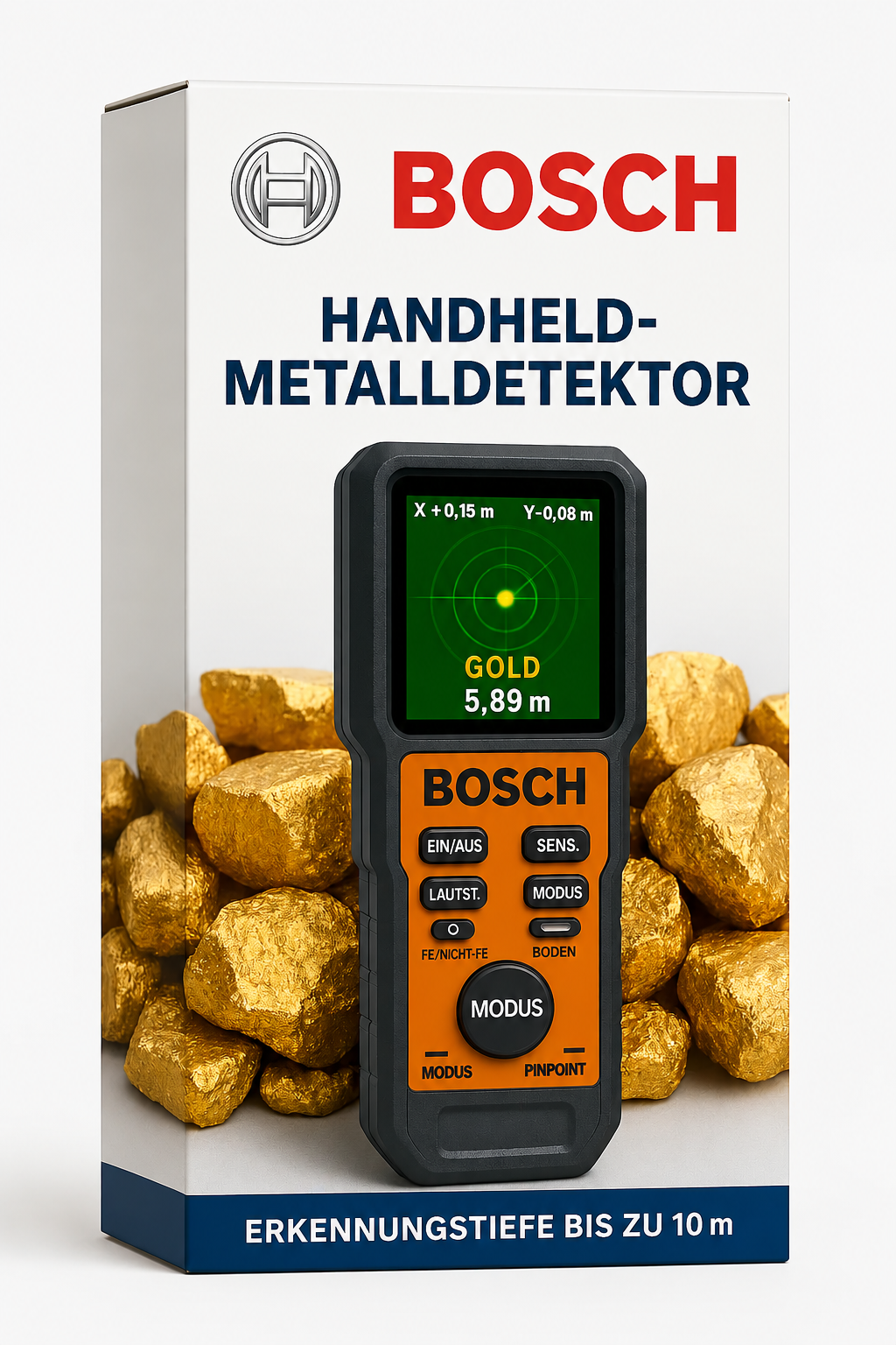 Hochpräziser BOSCH-Metalldetektor