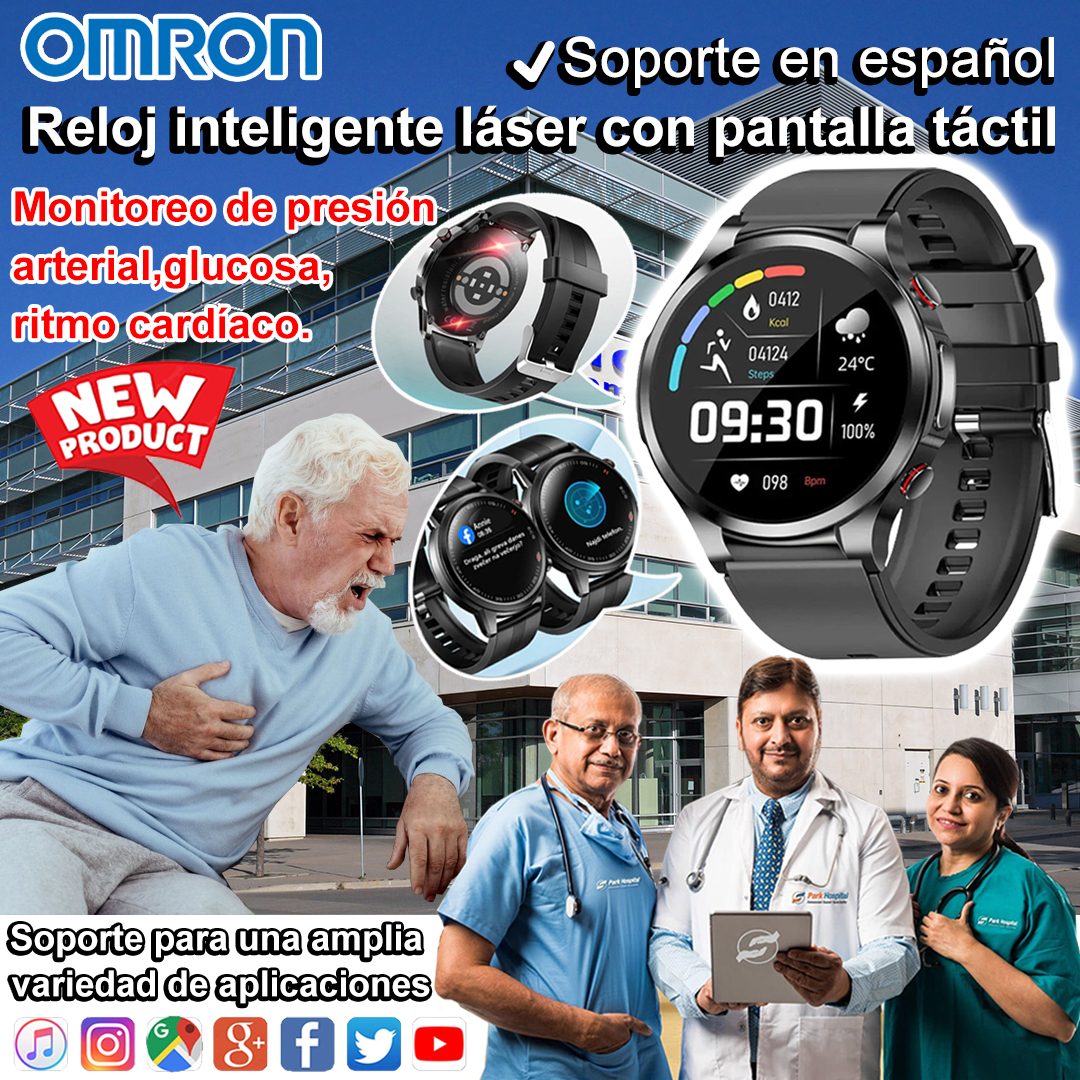 Omronova najnovejša pametna ura za neinvazivno spremljanje glukoze v krvi (spremljanje v realnem času, neinvazivno zdravljenje)