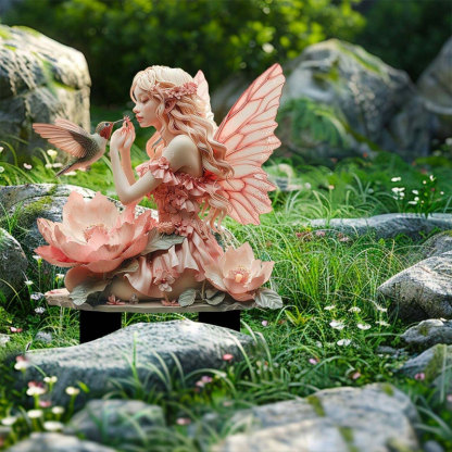 Dreamy Fairy Garden Stake