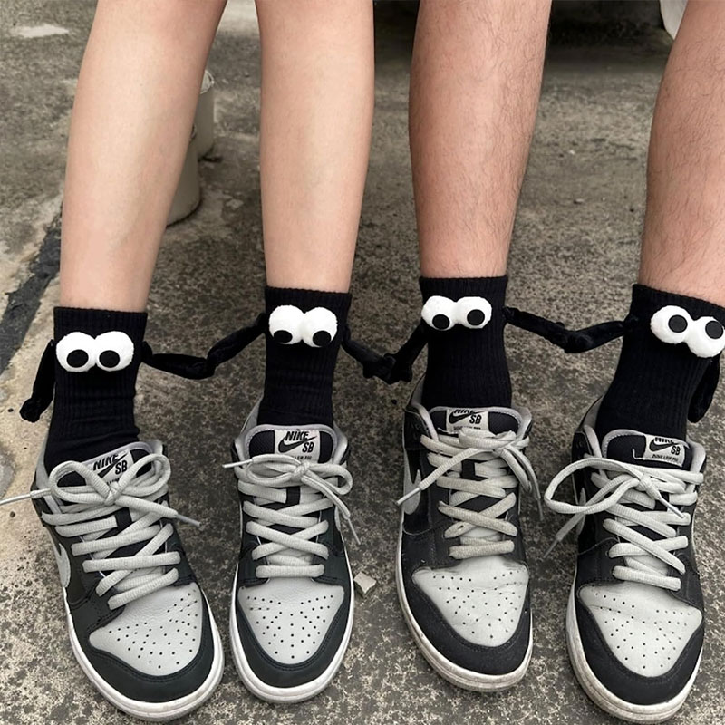 Magnetic Holding Hands Socks
