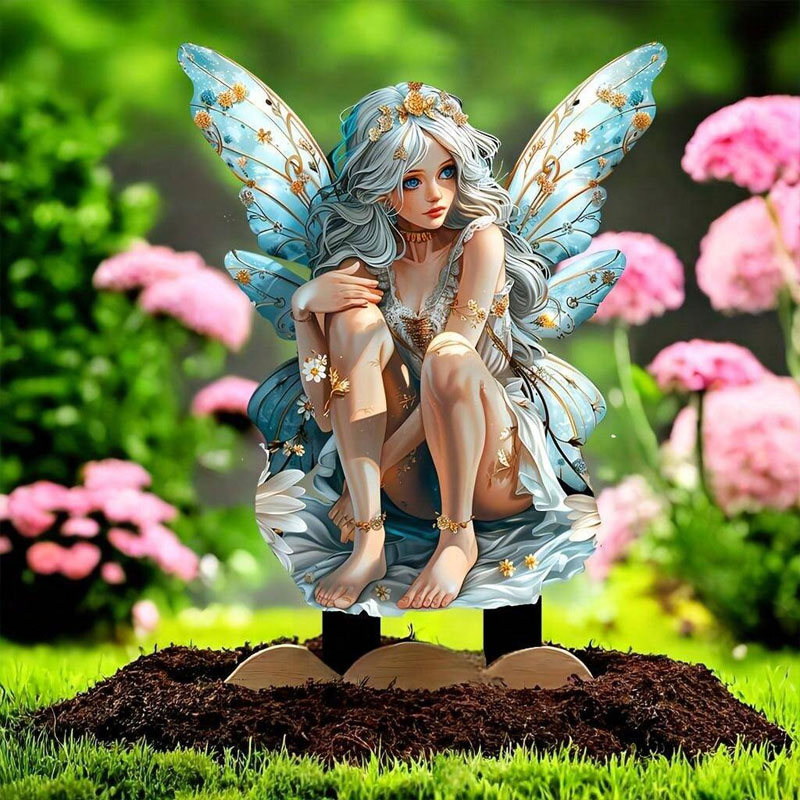 Dreamy Fairy Garden Stake