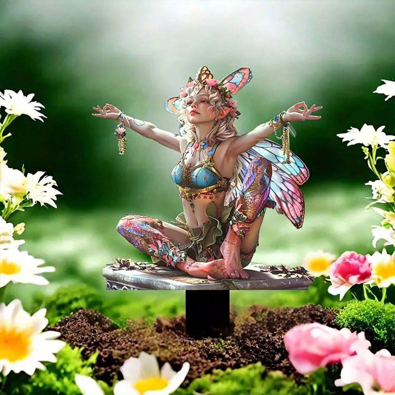 Dreamy Fairy Garden Stake