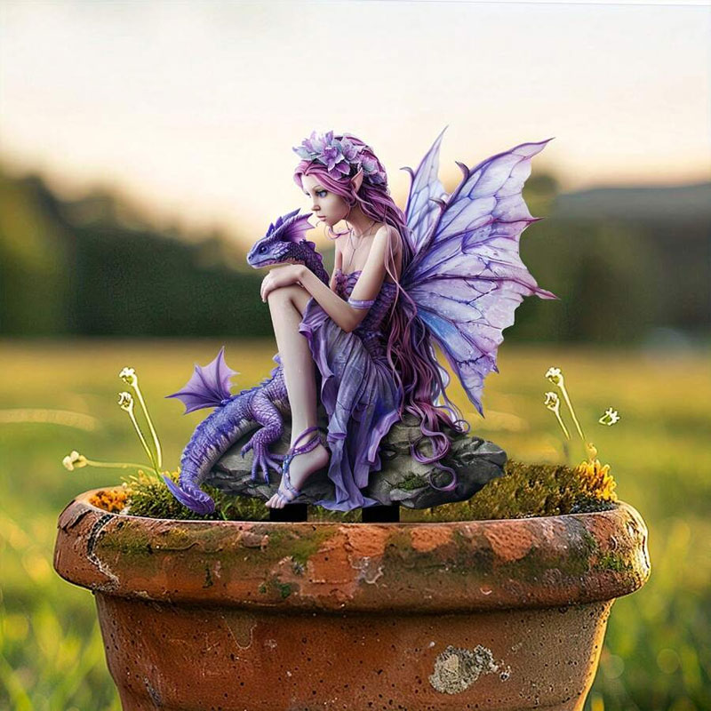 Dreamy Fairy Garden Stake