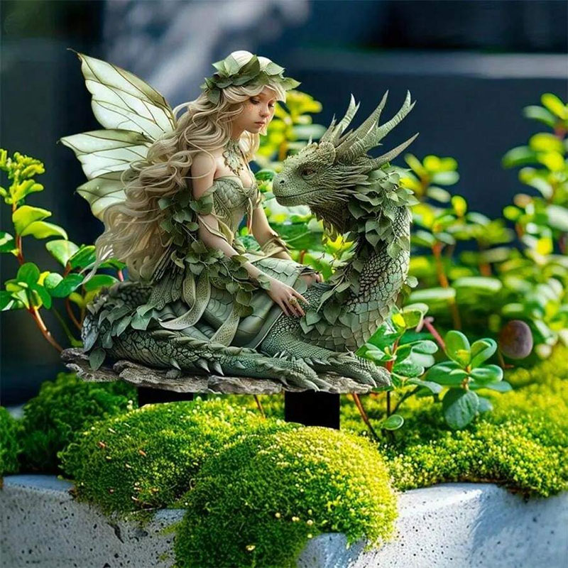 Dreamy Fairy Garden Stake