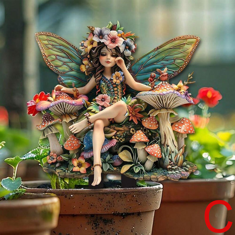 Dreamy Fairy Garden Stake