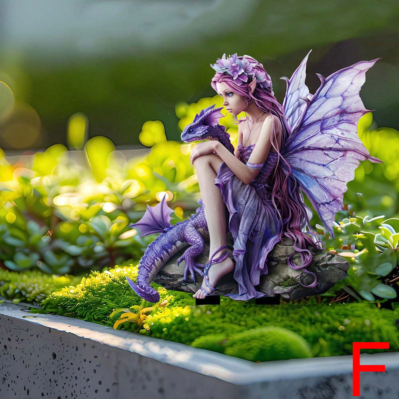Dreamy Fairy Garden Stake