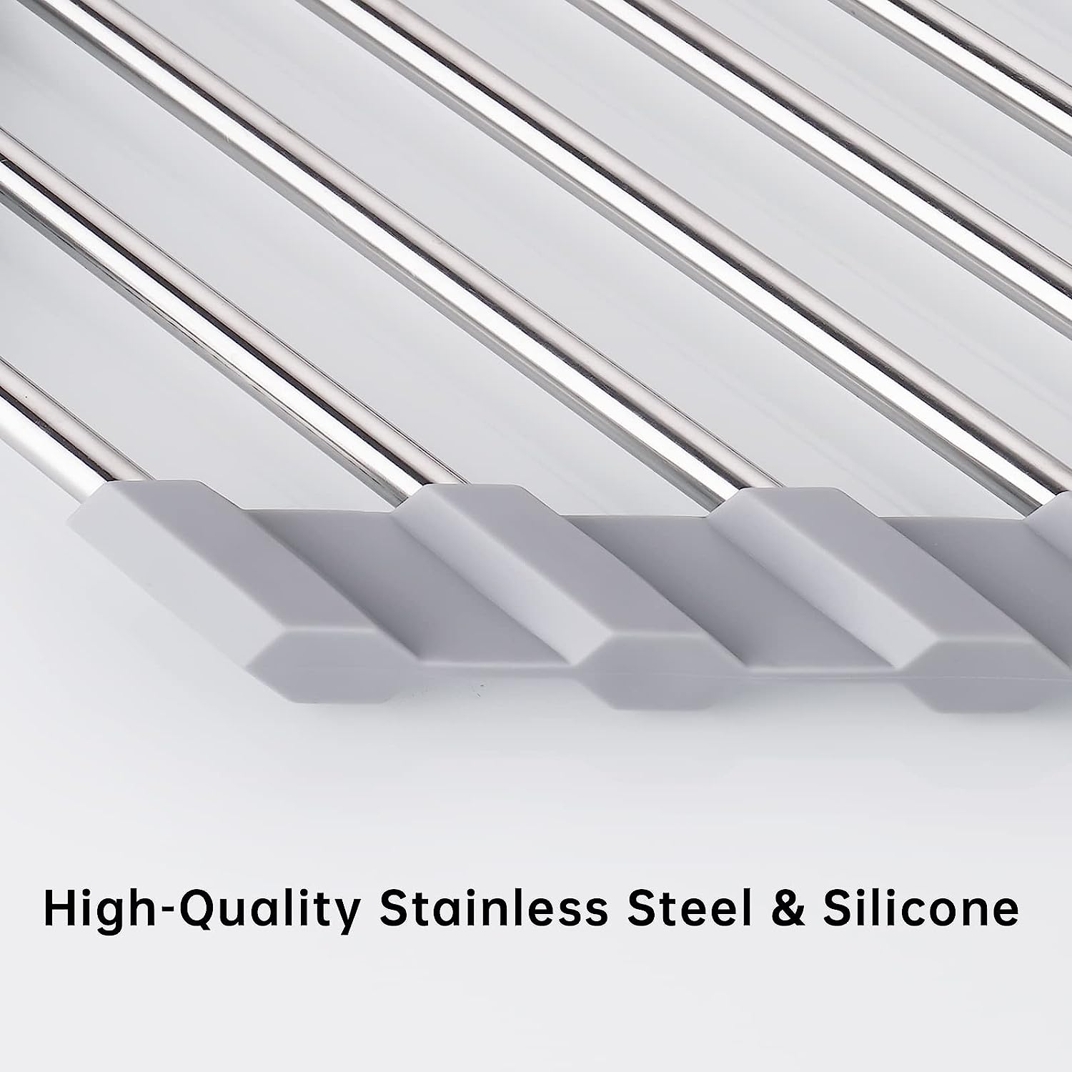 Triangle Roll-Up Sink Drainer