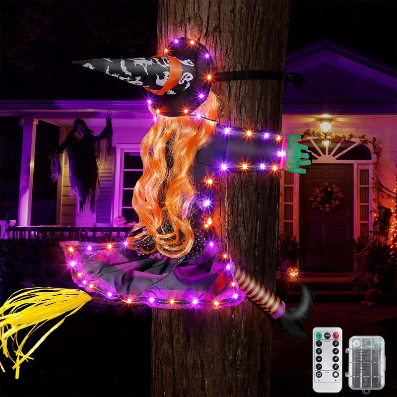Luminous Witch Halloween Decorations