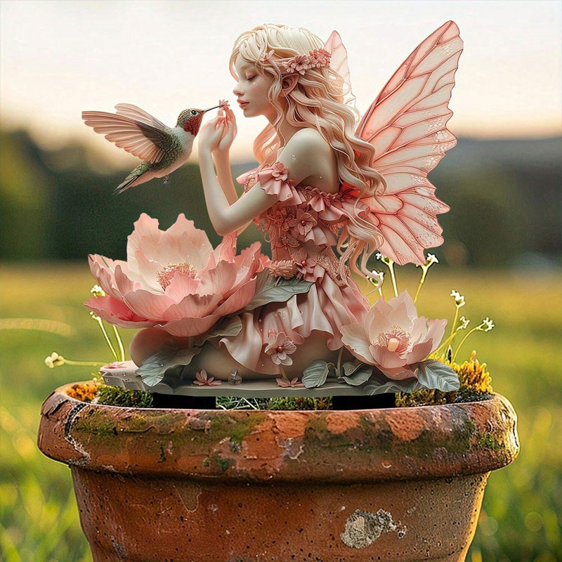 Dreamy Fairy Garden Stake